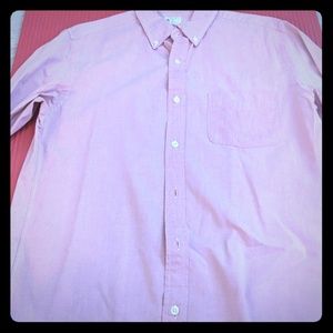 J Crew Light Red Shirt